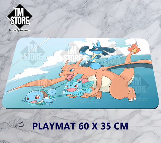 Playmat Pokémon Charizard and Friends