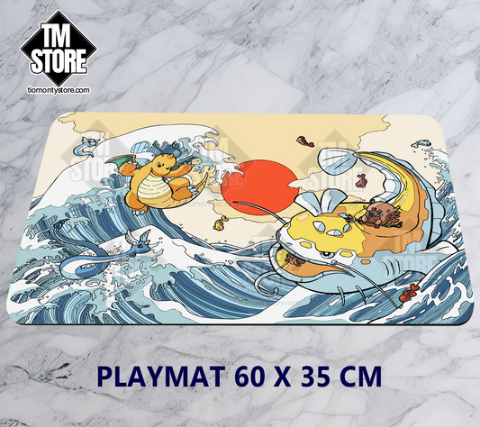 Pokémon Dragonite Vs Dondozo Playmat