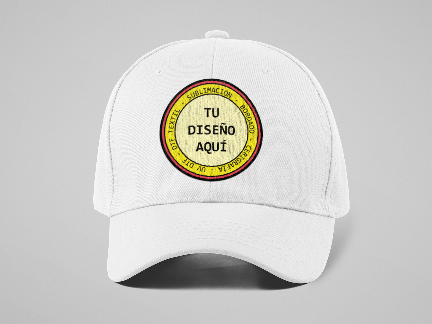 DTF Printed Curved Visor Cap