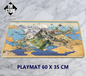 Pokémon Hisui Map Playmat