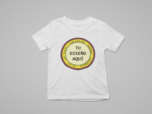 Playera Adulto 100% Algodon Talla 3XL Estampado DTF