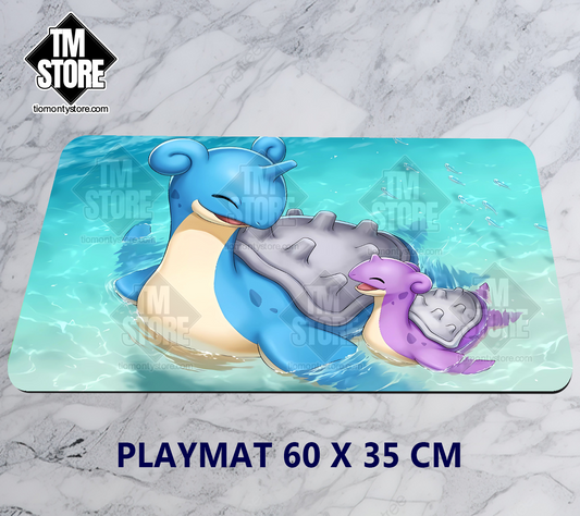 Playmat Pokémon Lapras &amp; Lapras Shiny