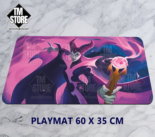 Playmat Lorcana Maleficent - Biding Her Time