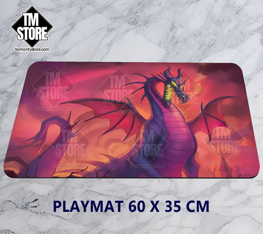 Playmat Lorcana Maleficent - Monstrous Dragon
