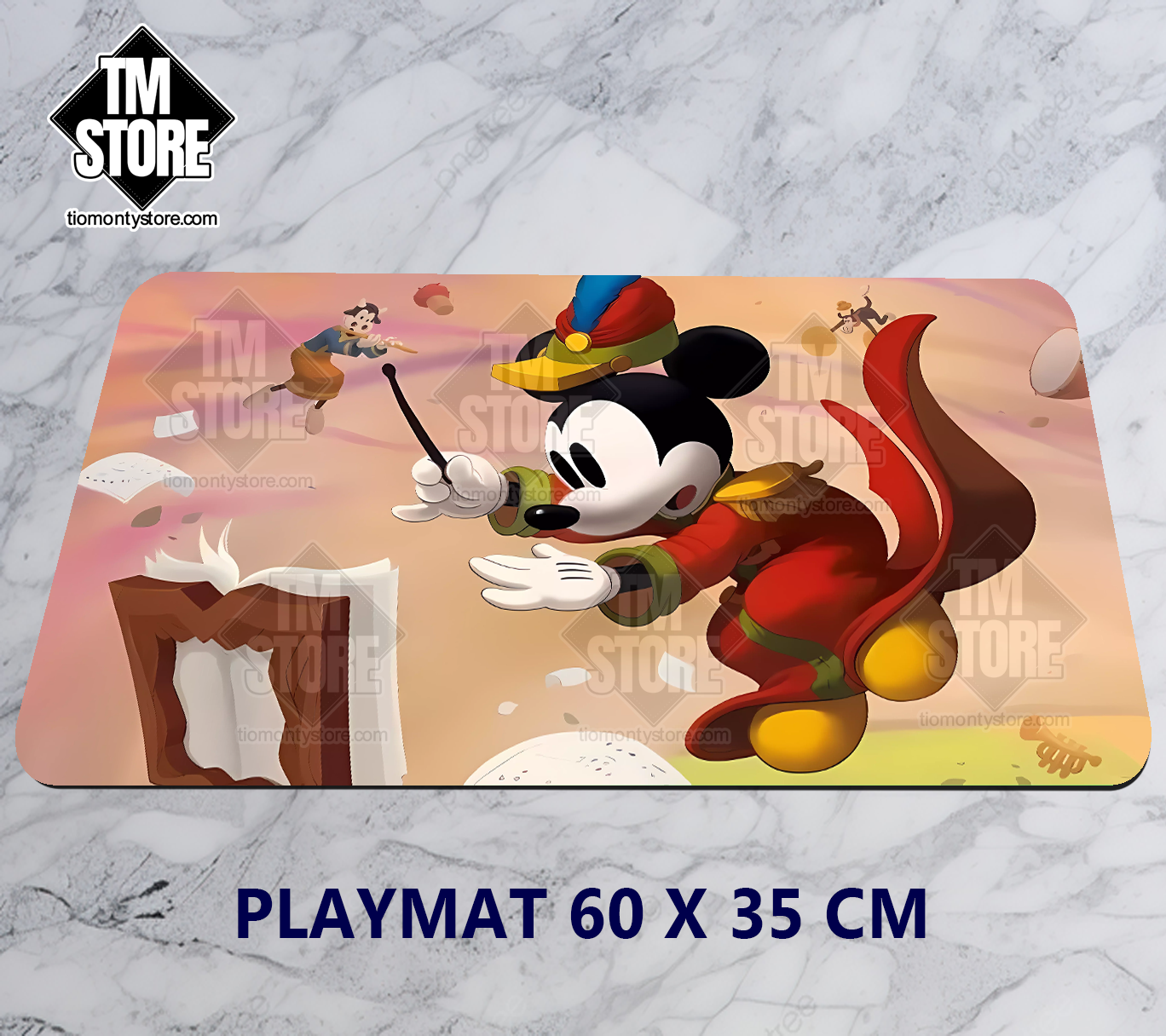 Playmat Lorcana Mickey Mouse - Leader of the Band