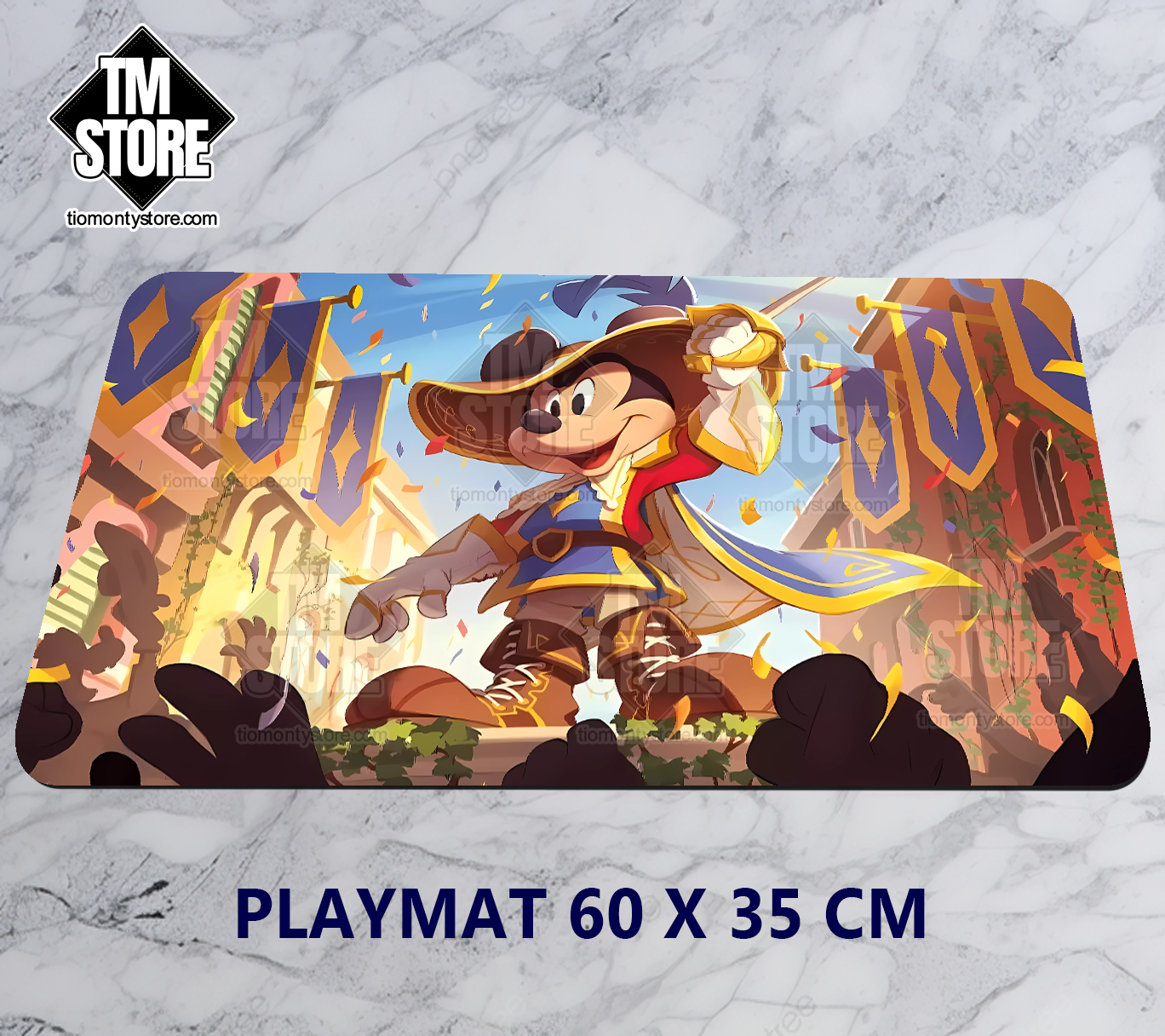 Playmat Lorcana Mickey Mouse - Musketeer Captain