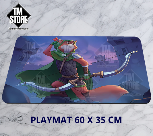 Playmat Lorcana Robin Hood - Capable Fighter