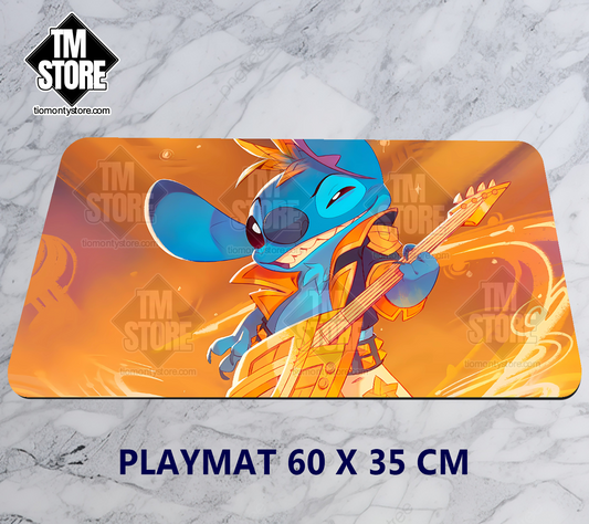 Playmat Lorcana Stitch Rockstar Enchanted