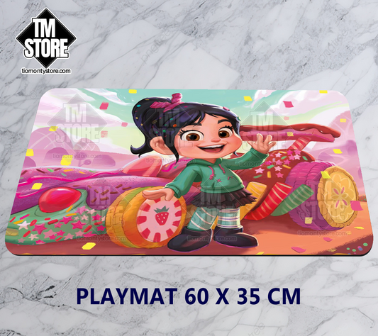 Playmat Lorcana Vanellope Von Schweetz Sugar Rush Champ