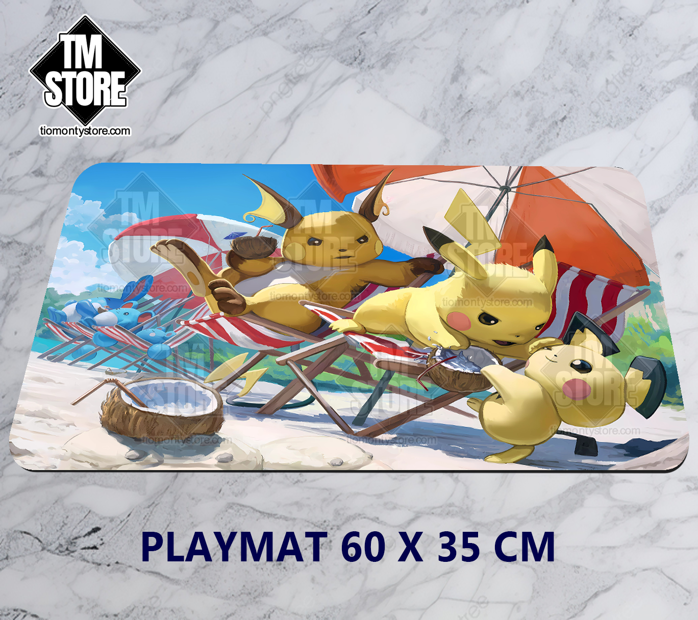 Playmat Pokémon Pikachu Evolution Line