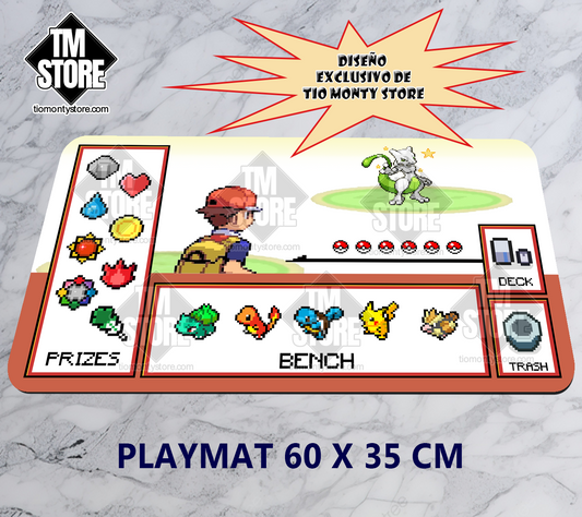Pokémon Playmat - Pokemon GBA Art Exclusive TM Store OP. 3