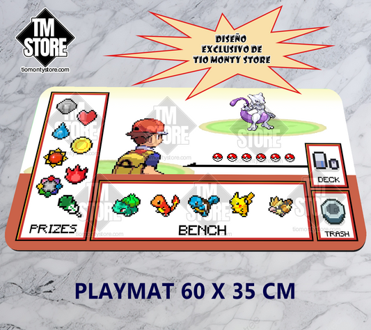 Pokémon Playmat - Pokemon GBA Art Exclusive TM Store OP. 4