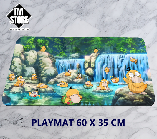Playmat Pokémon Psyduck River
