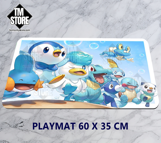 Playmat Pokémon Water Starters