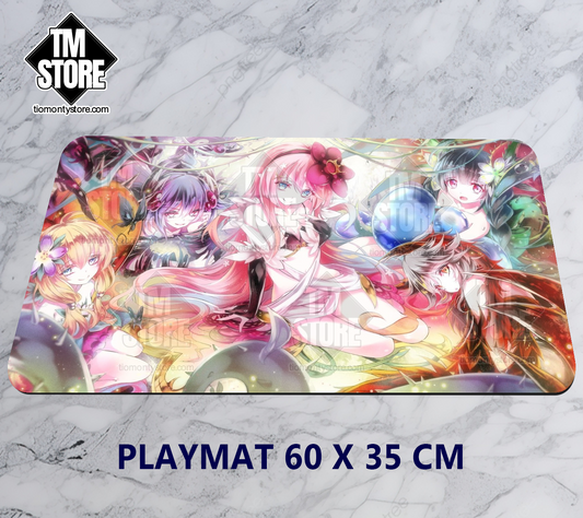 Playmat Yu-Gi-Oh Traptrix Team